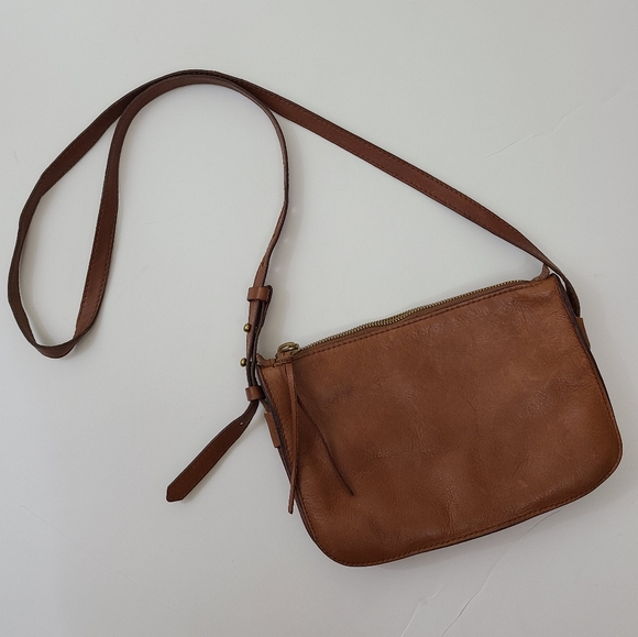 Madewell Bags Madewell The Simple Crossbody Bag In English Saddle